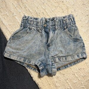 PacSun paperbag mom jean shorts